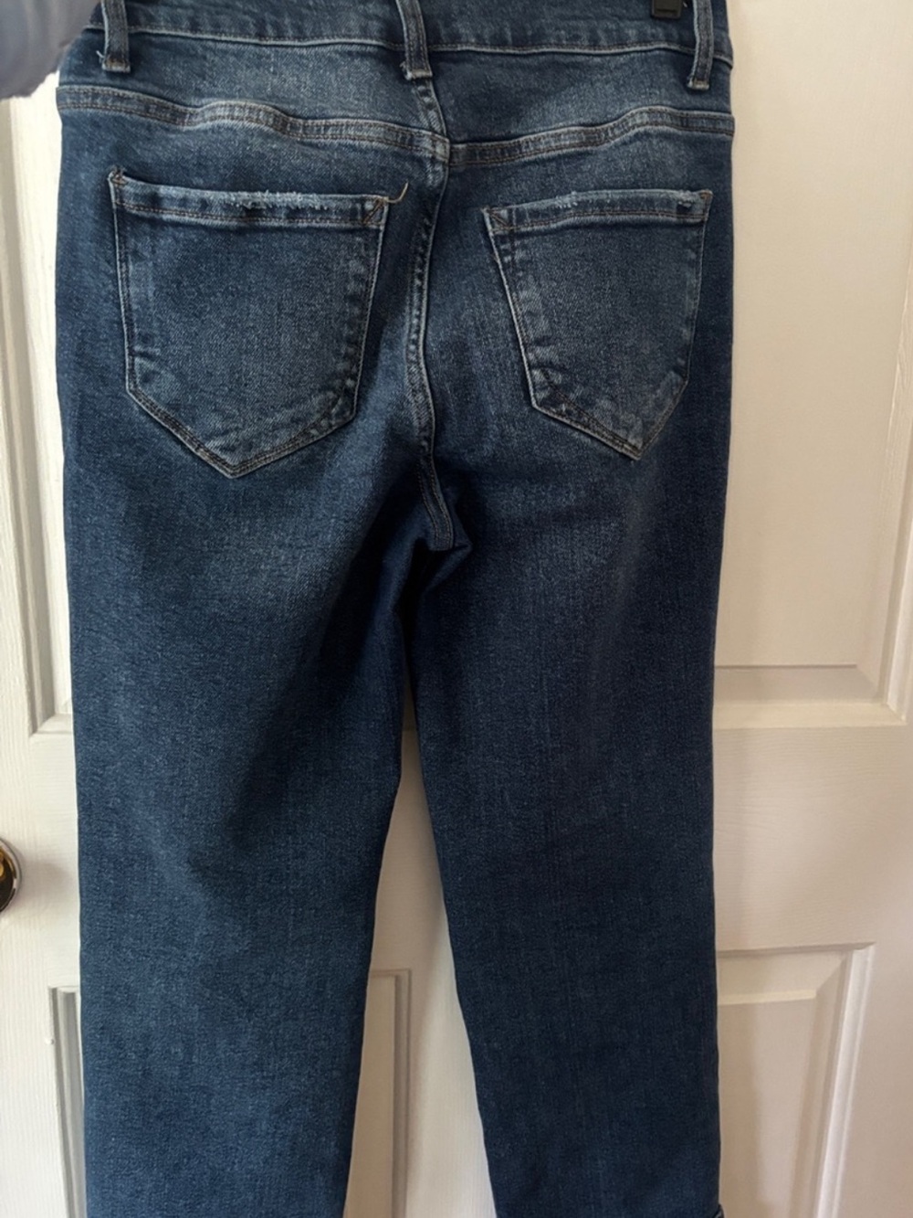 Kensie Medium Blue Straight-Leg Jeans size 8/29 - Picture 4 of 7